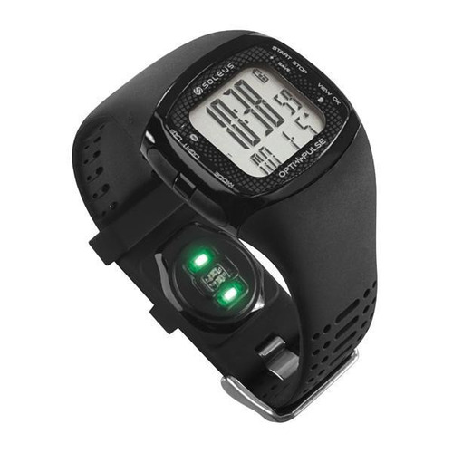 Relogio De Pulso Soleus Pulse Rhythm Ble + Hrm - Preto/preto