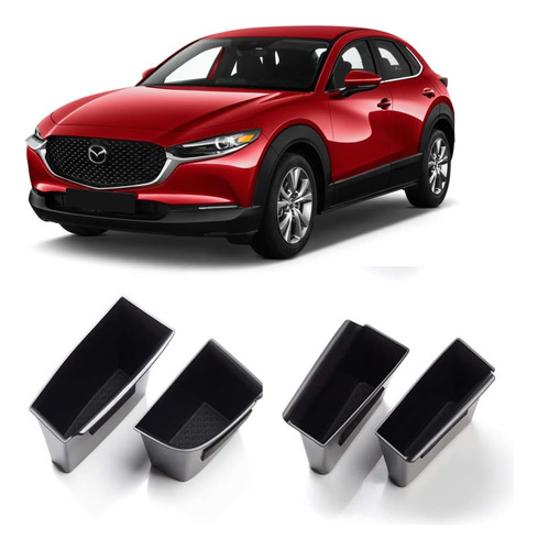 Oritech Organizador De Puerta Trasera Para Mazda 3 Cx-30 Cx3