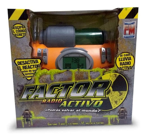 Factor Radio Activo, Juego De Mesa, Podrás Salvar Al Mundo?