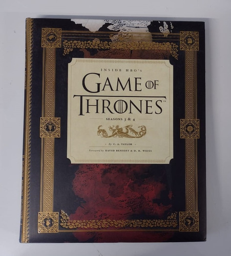 Libro Inside Hbo's Game Of Thrones: Season 3 & 4 Nu *sk