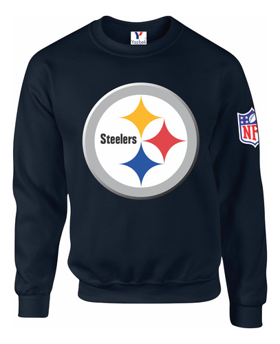 Sudadera Pittsburgh Steelers, Cuello Redondo Unisex