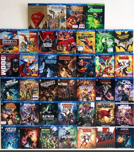 Universo Animado Dc Colección Completa (44 Películas) | Meses sin intereses
