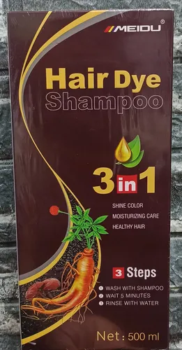 Shampoo Meidu Hair Dye 3 En 1