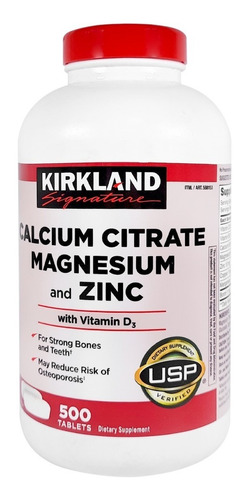 Calcio Magnesio Zinc Vitamind3 - - Unidad a $105990