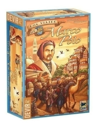 Juego De Mesa - Los Viajes De Marco Polo Original Magic4ever