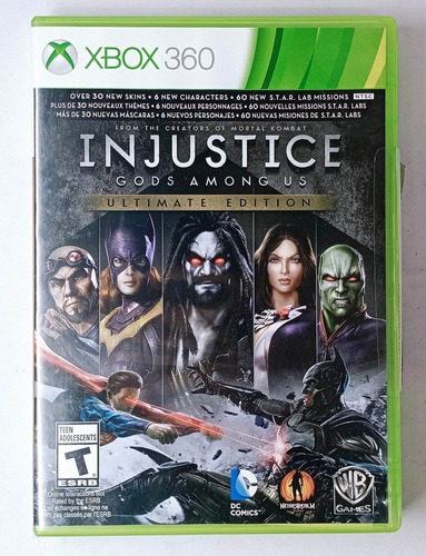 Injustice Gods Amon Us Ultimate Edicion Xbox 360 Rtrmx Vj