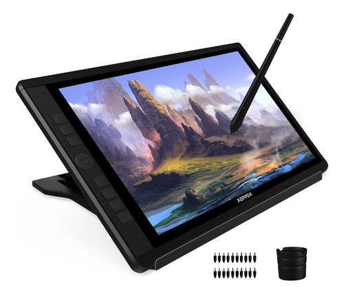 Tableta De Dibujo Xoppox D161 Con Gráficos De 15,6 Pulgadas