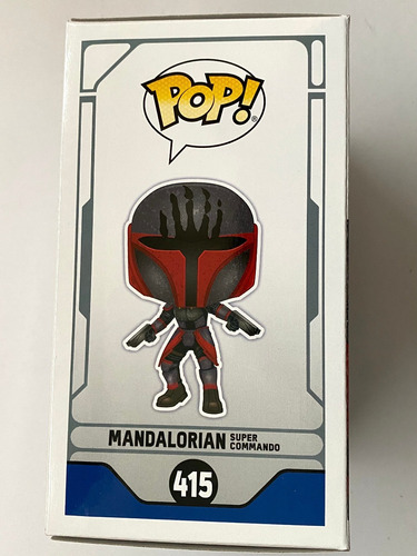 Funko Pop Mandalorian Super Commando Star Wars Exclusivo 415