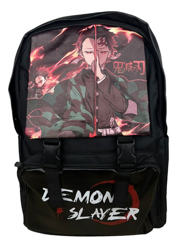 Morral Tanjiro Kamado Con Marca De Cazador / Demon Slayer 