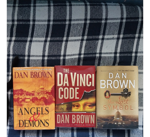 Dan Brown Lote Libros En Inglés Tapa Dura Robert Langdon