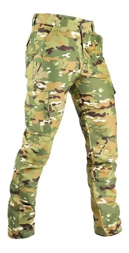 Calça cargo camuflada feminina 2025