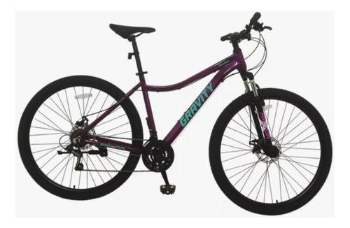 Bicicleta Mountain Bike R29 Cambio Shimano Dabobm Gravity Violeta M/l