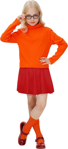 Remimi Velma Conjuntos De Ropa De Halloween Para Niñas Y Niñ