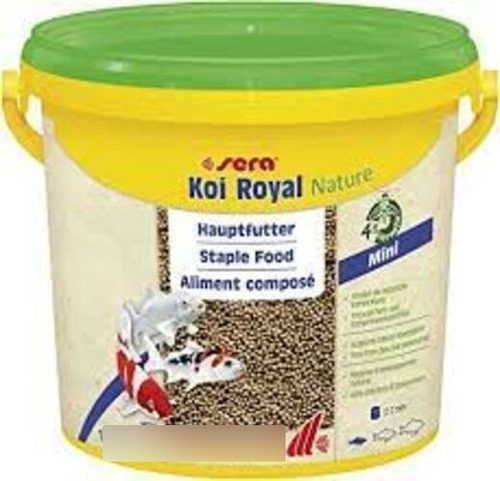 Alimento Peces Koi Y Carassius, Sera Koi Royal Mini, 1,1 Kg