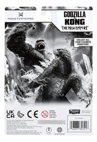 Godzilla X Kong The New Empire 8 Cm Kong With Beast Glove