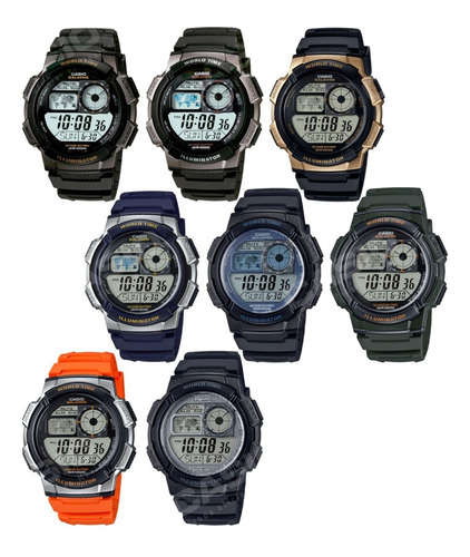 Reloj Casio Core 10 Años Modelo Ae-1000w