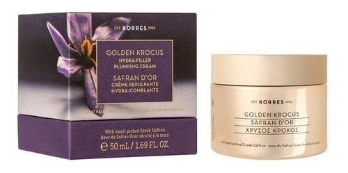 Korres Golden Krocus Hydra-filler Crema Plumping, 1.69 Fl. O