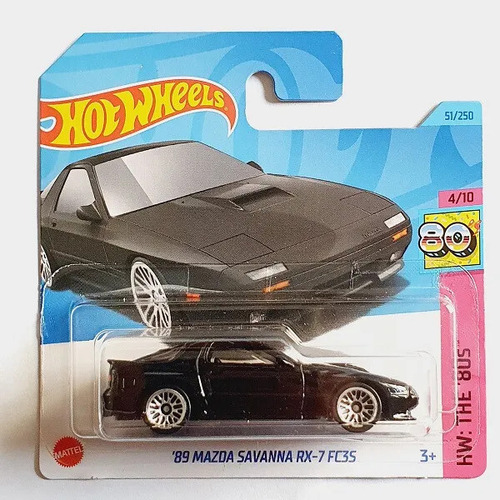 Hot Wheels - 4/10 - '89 Mazda Savanna Rx-7 Fc3s 1/64 - Hkj62