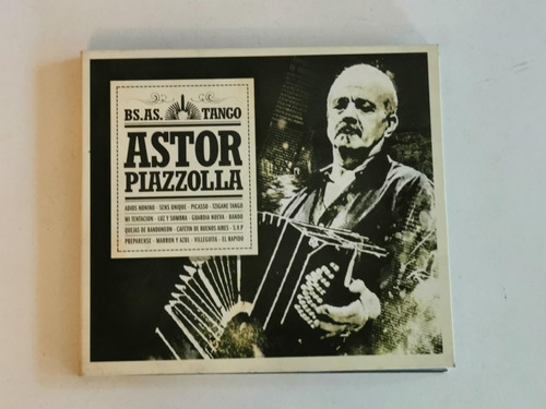 Cd Tango: Astor Piazzolla