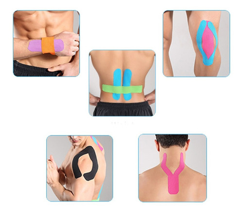 Cinta Kinesiologica Vendaje Neuromuscular Tape Kinesiotape