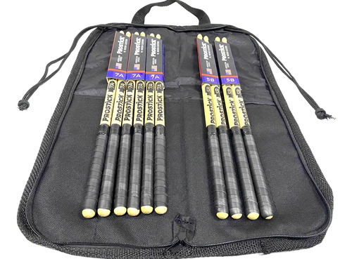 Kit Baqueta 3 Par 7a M +2 Par 5b M Prostick Usa+bag