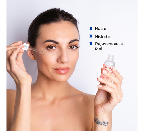 Set De Cuidado Facial Bioaqua Con Extracto De Camellias Kit De Skincare Antioxidante Ideal Para Todo Tipo De Piel