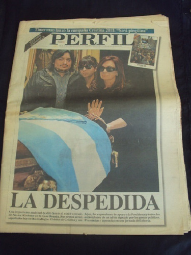 Diario Perfil  (29 Octubre 2010) Muerte De Kirchner