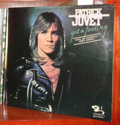 Patrick Juvet - Tengo Un Sentimiento - Vinyl Arg.
