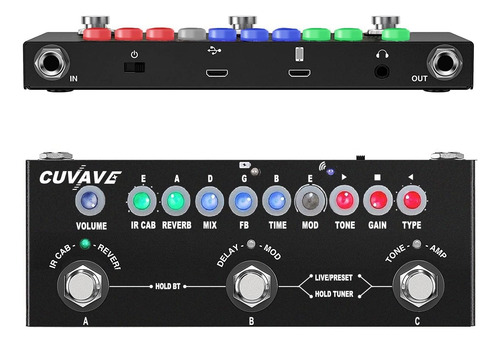 Pedal De Guitarra Multiefectos, Cube Baby Guitar Pedal ...