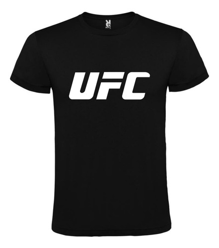 Camiseta Negra Ufc Camisa