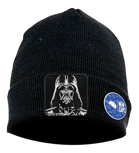 Gorro Lana Parche Bordado Darth Vader Star Wars New Caps