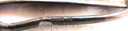Monijor62-antigua Art Nuveau Placa P/colgar Wmf C/relieves (Usado)