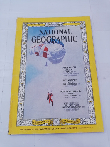 National Geography Volumen 126 Numero 2 Agosto 1964