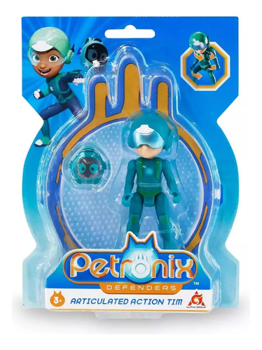 Figura Petronix Defenders De 7cm. Matt, Jia, Tim, Emma