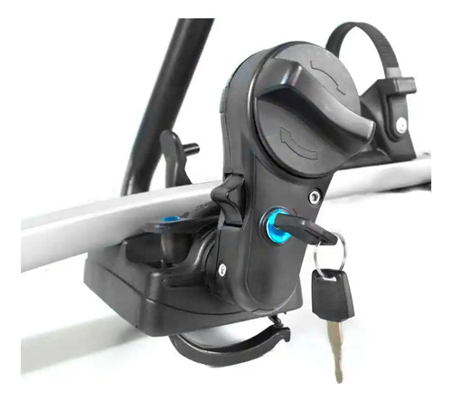 Porta Bicicleta De Techo Aluminio Con Seguro Cap 15kg Sk-066