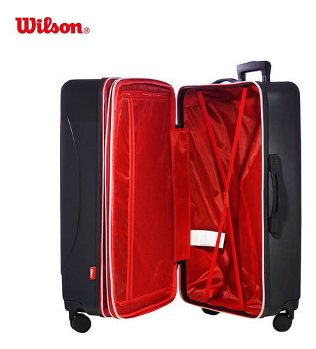 Imagen 7 de 10 de Valija Maleta Grande De Viaje Rígida Wilson Expandible