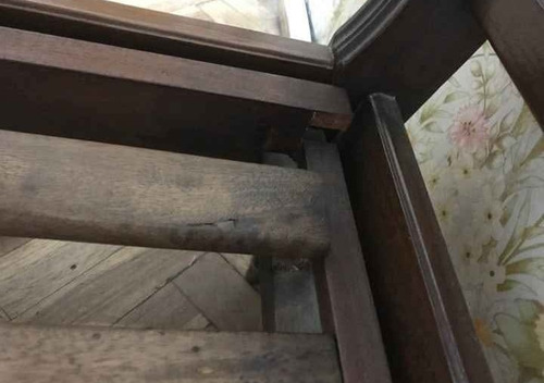 Cama De 1 Plaza Marrón (Usado)