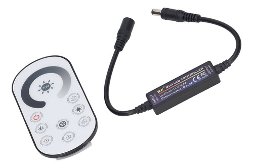 Mini Controlador De Atenuación Rf Para Led De Un Solo Color