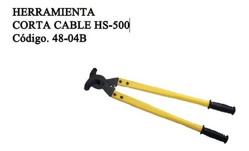 Corta Cable Manual Hs-500 (max. 750mcm) Oferta