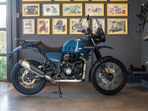Royal Enfield Himalayan Bs6 Glaciar Blue 1er Service Gratis
