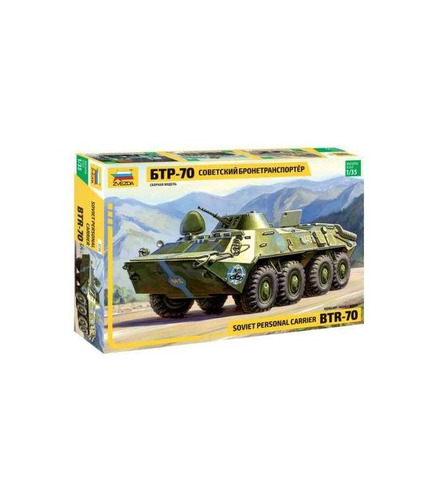 Vehiculo Btr-70 Escala 1:35 Zvezda 3556