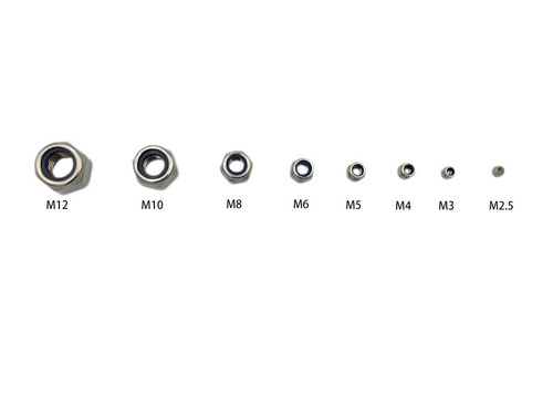 Kit Hvazi 205pcs Métricas M2.5 M3 M4 M5 M6 M8 M10 M12 Acero