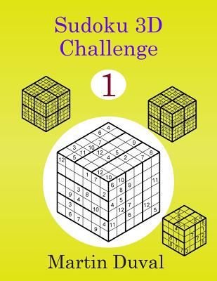Libro Sudoku 3d Challenge 1 - Duval, Martin