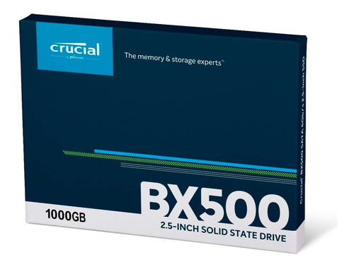 Imagen 7 de 7 de Disco sólido interno Crucial CT1000BX500SSD1 1TB