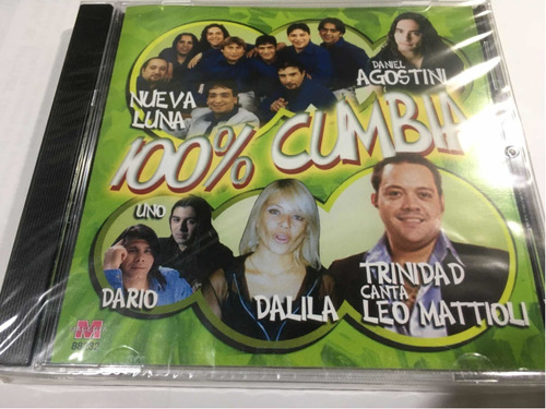 100% Cumbia Nueva Luna D. Agostini Dario Dalila Cd Nuevo