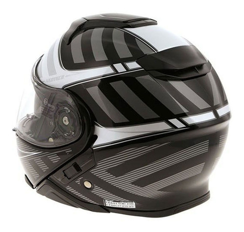 Capacete Shoei Neotec 2 Splicer Tc-5 Preto E Cinza 60