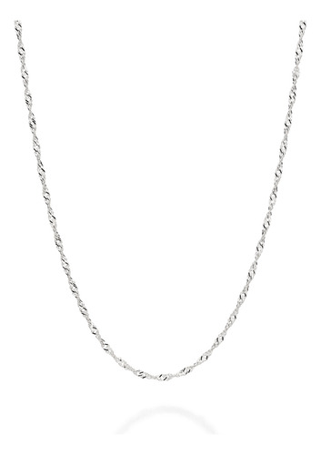 Gargantilha Singapura De Prata 925 830079 Rommanel