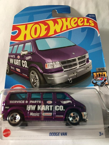 Hot Wheels Dodge Van Carritos 1/64 Original Nuevo Hw