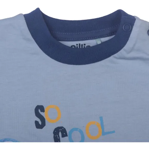 Polera Bebe Niño Celeste Pillin (pvw632cel)
