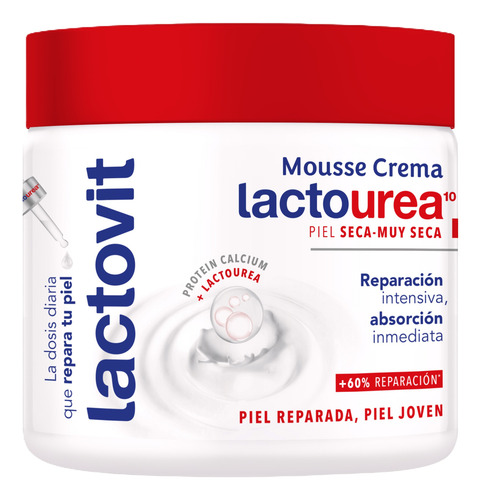 Crema Mousse Lactourea 400 Ml